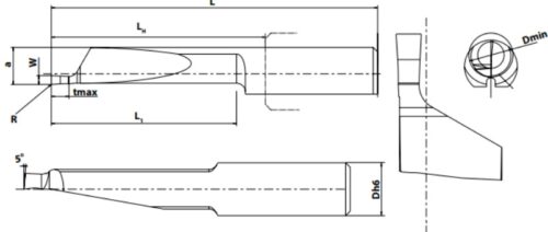 VHM Kopsteekbeitel F1