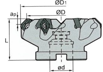 FMA11 Vlakfrees 45°