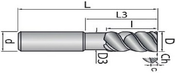 VHM HPC Frees 3-snijder 6303.67