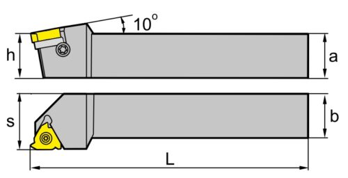 ZSER Draadsnijhouder met koelkanaal