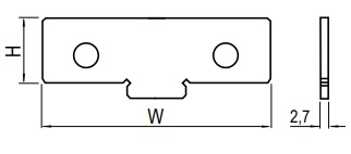 Set magnetische parallel platen, art. 313